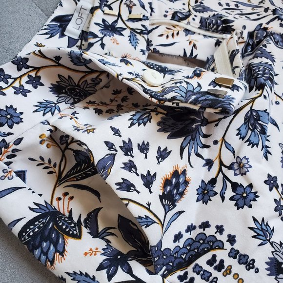 NWOT Ann Taylor LOFT Paisley/Floral Shorts - Picture 6 of 9